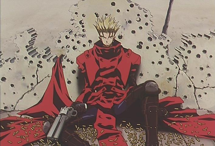 Vash does spend a lot of bullets wounding people, though.